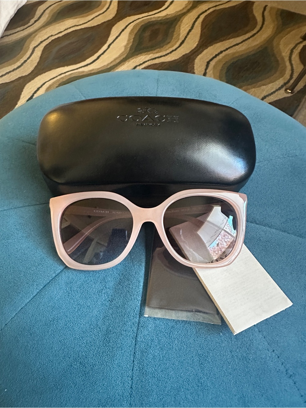 Authentic Coach Sunglasses - Blush Pink NWOT